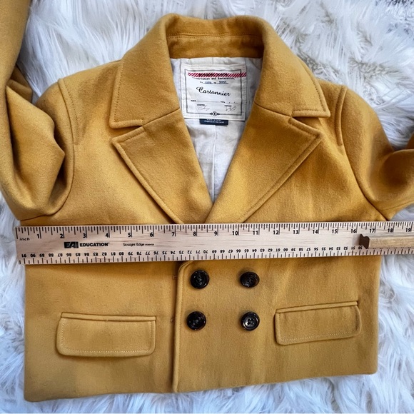 Anthropologie Cropped Wool Peacoat - Picture 15 of 16